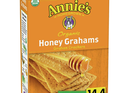 Annie’s Homegrown Organic Honey Graham Crackers 14.4 Oz (PacK Of 24) - Food Beverages & Tobacco > Items Snack Foods