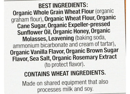 Annie s Organic Honey Graham Crackers Made With Whole Grain 14.4oz - Food & Beverages > Pantry Crispbread