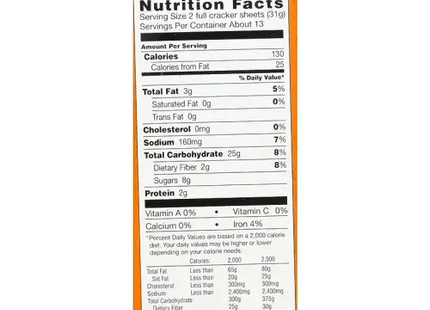 nutrition label for nut nut butter