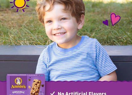 Annie’s Organic Chewy Granola Bars Chocolate Chip 6 5.34oz - Food & Beverages > Pantry Cereal