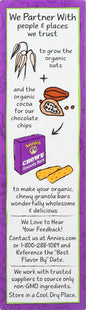 Annie’s Organic Chewy Granola Bars Chocolate Chip 6 5.34oz - Food & Beverages > Pantry Cereal