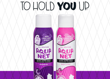 Aqua Net Professional Aerosol HairSpray Extra Super Hold Unscented 11oz (5 Pack) - Personal Care > Hair & Styling