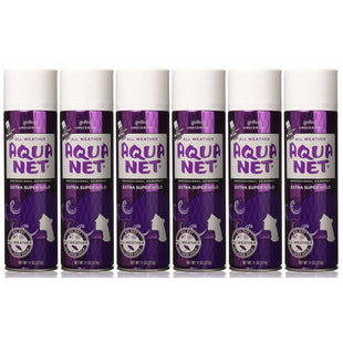 Aqua Net Professional Aerosol HairSpray Extra Super Hold Unscented 11oz (6 Pack) - Personal Care > Hair & Styling