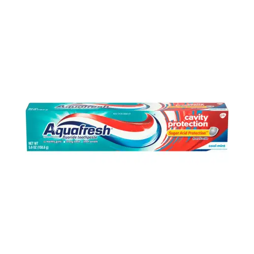 Aquafresh Cavity Triple Protection Fluoride Toothpaste Cool Mint 5.6 Ounce (Pack Of 1) - Health & Beauty > Personal