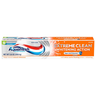 Aquafresh Extreme Clean Whitening Action Fluoride Toothpaste 5.6oz - Personal Care > Oral