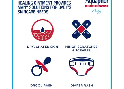 Aquaphor Baby Healing Ointment Dry Cracked or Irritated Skin Advanced Therapy 14 Ouncer (Pack Of 3) - Health & Beauty >