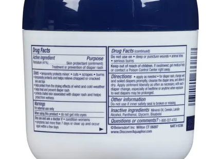 Aquaphor Baby Healing Ointment Dry Cracked or Irritated Skin Advanced Therapy 14 Ouncer (Pack Of 3) - Health & Beauty >