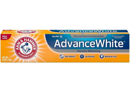 Arm and Hammer Advance White Toothpaste Stain Defense Fresh Mint 0.9oz (2 Pack) - Personal Care > Oral