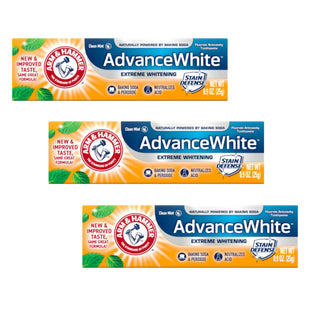 Arm and Hammer Advance White Toothpaste Stain Defense Fresh Mint 0.9oz (3 Pack) - Personal Care > Oral