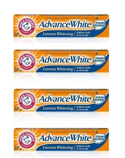 Arm and Hammer Advance White Toothpaste Stain Defense Fresh Mint 0.9oz (4 Pack) - Personal Care > Oral