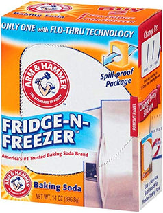 Arm & Hammer Baking Soda Fridge-n-Freezer Odor Absorber Powder 14oz (2 Pack) - Household Supplies > Cleaning Products