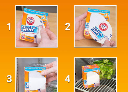 Arm & Hammer Baking Soda Fridge-n-Freezer Odor Absorber Powder 14oz - Household Supplies > Cleaning Products
