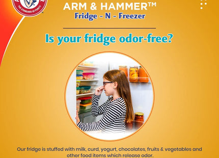 Arm & Hammer Baking Soda Fridge-n-Freezer Odor Absorber Powder 14oz (6 Pack) - Household Supplies > Cleaning Products
