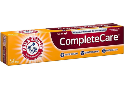 Arm & Hammer CompleteCare Fluoride Toothpaste Anticavity Mint 6oz (3 Pack) - Personal Care > Oral