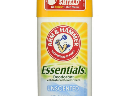Arm & Hammer Essentials Antiperspirant Deodorant Solid Unscented 2.5oz (3 Pack) - Personal Care > Bath Body