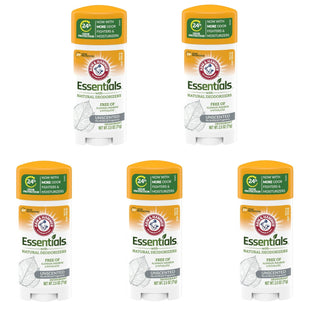 Arm & Hammer Essentials Antiperspirant Deodorant Solid Unscented 2.5oz (5 Pack) - Personal Care > Bath Body