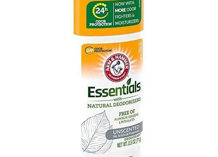 Arm & Hammer Essentials Antiperspirant Deodorant Solid Unscented 2.5oz - Personal Care > Bath Body Anti-Perspirant