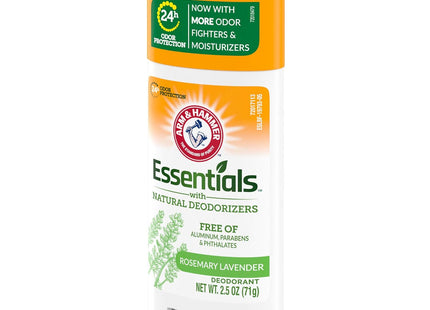 Arm & Hammer Natural Essentials Deodorant Fresh Rosemary Lavender 2.5oz (12 Pack) - Personal Care > Bath Body