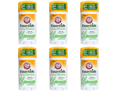 Arm & Hammer Natural Essentials Deodorant Fresh Rosemary Lavender 2.5oz (6 Pack) - Personal Care > Bath Body