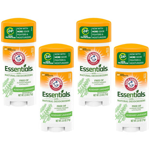 Arm & Hammer Natural Essentials Deodorant Fresh Rosemary Lavender 2.5oz (4 Pack) - Personal Care > Bath Body