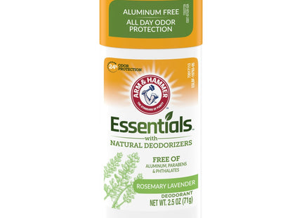 Arm & Hammer Natural Essentials Deodorant Fresh Rosemary Lavender 2.5oz (6 Pack) - Personal Care > Bath Body