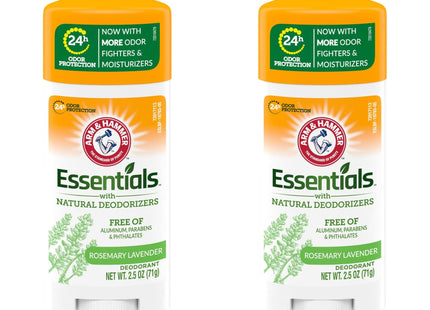 Arm & Hammer Natural Essentials Deodorant Fresh Rosemary Lavender 2.5oz (2 Pack) - Personal Care > Bath Body