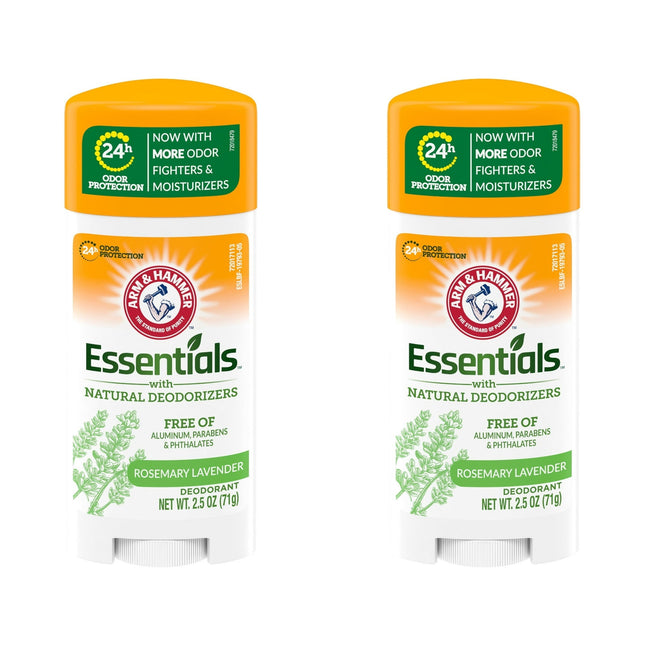 Arm & Hammer Natural Essentials Deodorant Fresh Rosemary Lavender 2.5oz (2 Pack) - Personal Care > Bath Body