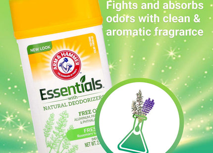 Arm & Hammer Natural Essentials Deodorant Fresh Rosemary Lavender 2.5oz (6 Pack) - Personal Care > Bath Body