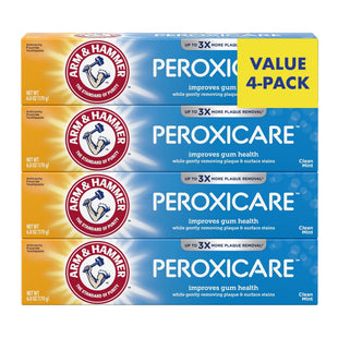 Arm & Hammer Peroxicare Tartar Control Toothpaste Clean Fresh Mint 6oz (4 Pack) - Personal Care > Oral