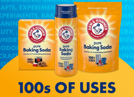 Arm & Hammer Pure Baking Soda Cleaning Deodorizing 16oz (12 Pack) - Household Supplies > Products