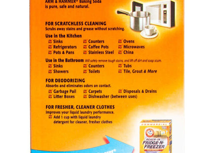 Arm & Hammer Pure Baking Soda Cleaning Deodorizing 16oz (24 Pack) - Household Supplies > Products