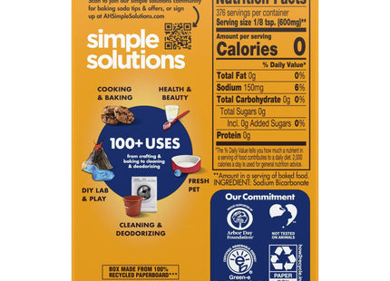 Arm & Hammer Pure Baking Soda Cleaning Deodorizing 8oz (24 Pack) - Household Supplies > Products