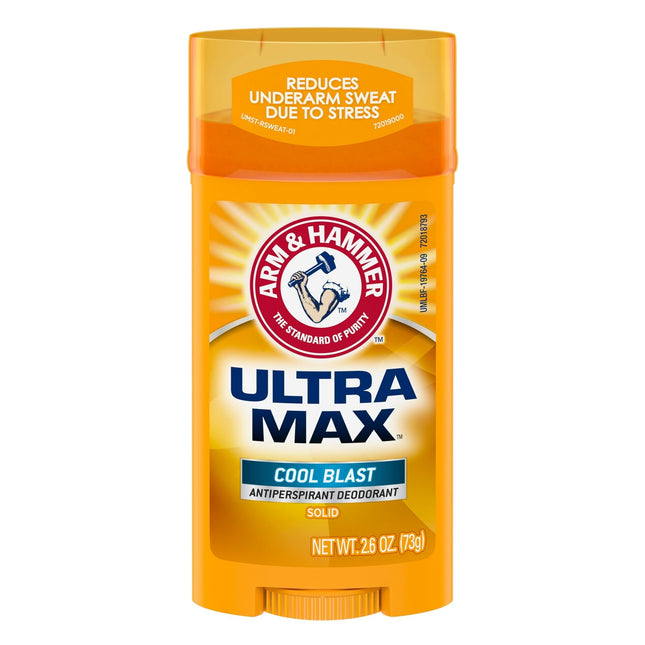 Arm & Hammer Ul-max Invi-Solid AntiPerspirant Deodorant Cool Blast 2.6oz (3 Pack) - Personal Care > Bath Body