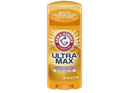 Arm & Hammer Ultra-Max Solid Anti-Perspirant Deodorant Powder Fresh 2.6 Oz (Pack Of 1) - Health Beauty > Personal Care