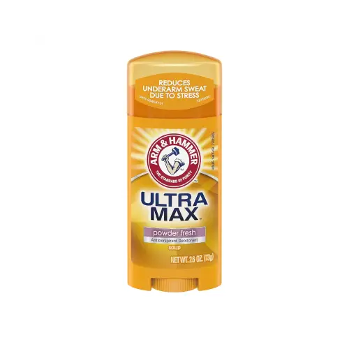 Arm & Hammer Ultra-Max Solid Anti-Perspirant Deodorant Powder Fresh 2.6 Oz (Pack Of 1) - Health Beauty > Personal Care