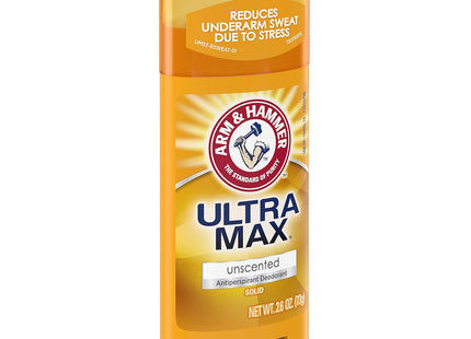 Arm & Hammer Ultramax Deodorant Invisible Solid Unscented 2.6oz (12 Pack) - Personal Care > Bath Body Anti-Perspirant