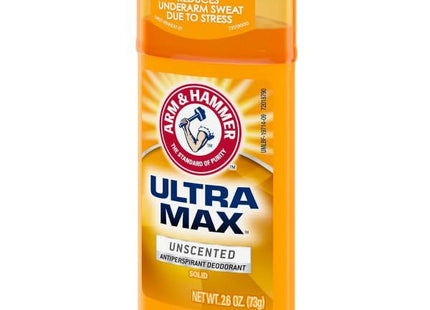 Arm & Hammer Ultramax Deodorant Invisible Solid Unscented 2.6oz (12 Pack) - Personal Care > Bath Body Anti-Perspirant