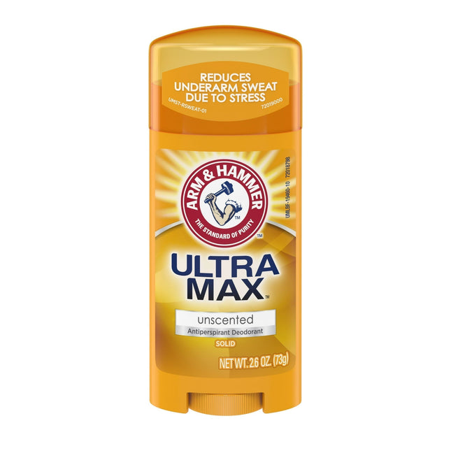 Arm & Hammer Ultramax Deodorant Invisible Solid Unscented 2.6oz (12 Pack) - Personal Care > Bath Body Anti-Perspirant