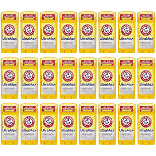 Arm & Hammer Ultramax Deodorant Invisible Solid Unscented 2.6oz (24 Pack) - Personal Care > Bath Body Anti-Perspirant