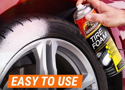 Armor All Automotive Tire & Wheel Cleaner Foam Aerosol Spray 20oz - Tools Supplies > Care Detailing Cleaners Polishes