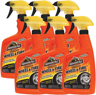 Armor All Extreme Car Wheel and Tire Cleaner Spray 24 Floz (6 Pack) - Automotive Tools & Supplies > Care Detailing