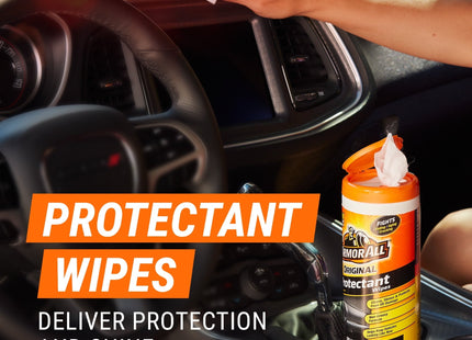 Armor Original Plastic-Rubber Protectant Car Interior Cleaner Wipes 30ct (3 Pack) - Automotive Tools & Supplies > Care