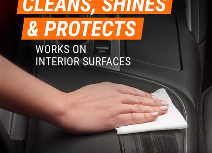 Armor Original Plastic-Rubber Protectant Car Interior Cleaner Wipes 30ct (3 Pack) - Automotive Tools & Supplies > Care