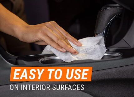 Armor Original Plastic-Rubber Protectant Car Interior Cleaner Wipes 30ct (3 Pack) - Automotive Tools & Supplies > Care