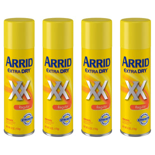 Arrid XX Extra Dry Aerosol Antiperspirant Deodorant Regular Unisex 6oz (4 Pack) - Personal Care > Bath & Body