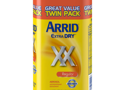 Arrid XX Extra Dry Aerosol Antiperspirant Deodorant Regular Unisex 6oz (2 Pack) - Personal Care > Bath & Body