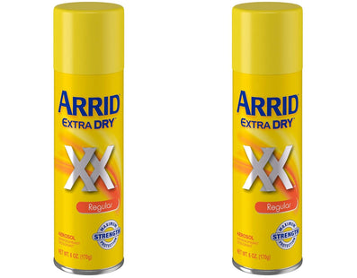 Arrid XX Extra Dry Aerosol Antiperspirant Deodorant Regular Unisex 6oz (2 Pack) - Personal Care > Bath & Body