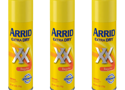 Arrid XX Extra Dry Aerosol Antiperspirant Deodorant Regular Unisex 6oz - Personal Care > Bath & Body Anti-Perspirant