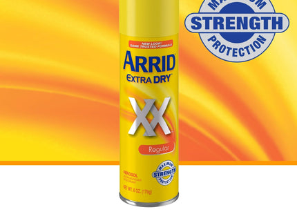Arrid XX Extra Dry Aerosol Antiperspirant Deodorant Regular Unisex 6oz (9 Pack) - Personal Care > Bath & Body