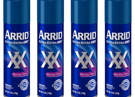 Arrid XX Extra Dry Antiperspirant Deodorant Morning Clean Aerosol 6oz (3 Pack) - Personal Care > Bath & Body